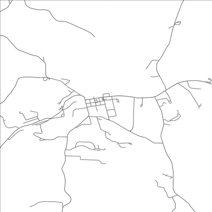 ROAD MAP OF FLUSHING, OHIO BY MAPBAKES