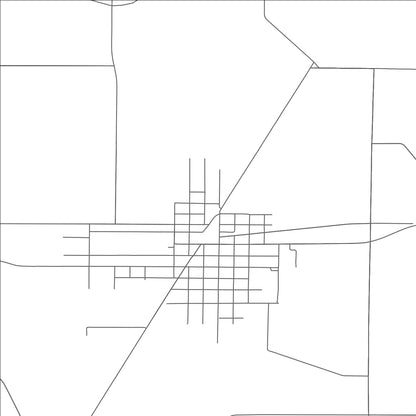 ROAD MAP OF FOREST, OHIO BY MAPBAKES