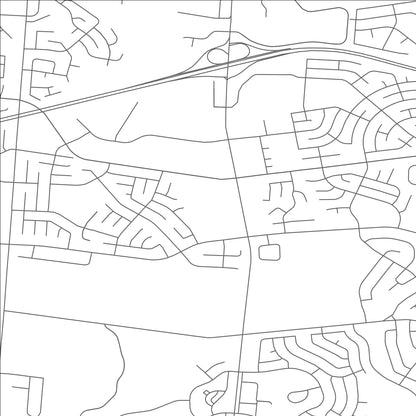 ROAD MAP OF FOREST PARK, OHIO BY MAPBAKES