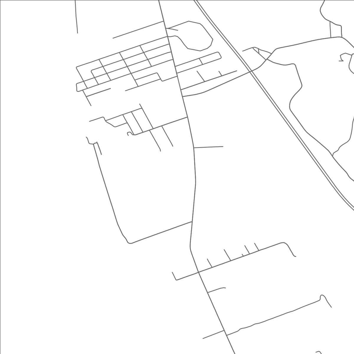 ROAD MAP OF FRANKLIN FURNACE, OHIO BY MAPBAKES