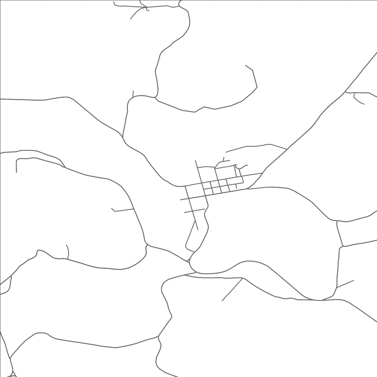 ROAD MAP OF FREEPORT, OHIO BY MAPBAKES