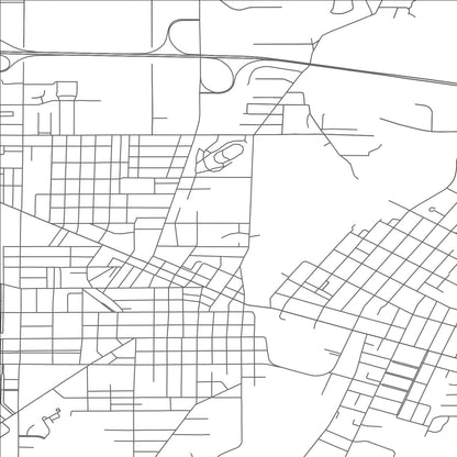 ROAD MAP OF FREMONT, OHIO BY MAPBAKES