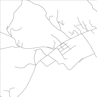 ROAD MAP OF FRIENDSHIP, OHIO BY MAPBAKES