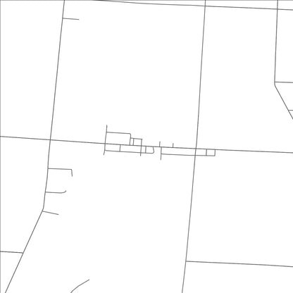 ROAD MAP OF FULTON, OHIO BY MAPBAKES