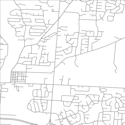 ROAD MAP OF GAHANNA, OHIO BY MAPBAKES