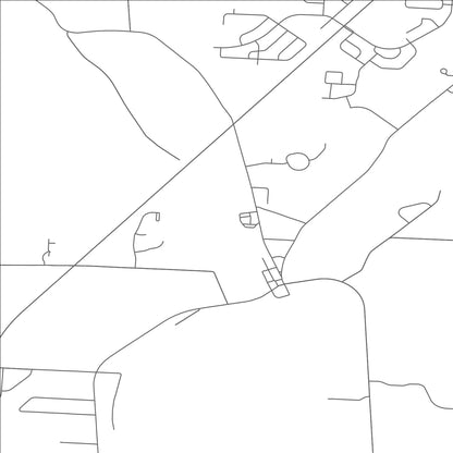 ROAD MAP OF GALENA, OHIO BY MAPBAKES