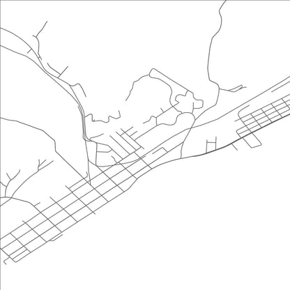 ROAD MAP OF GALLIPOLIS, OHIO BY MAPBAKES