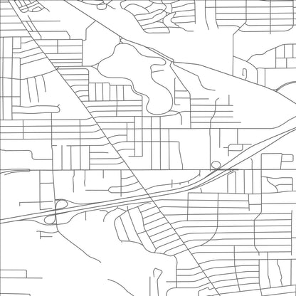 ROAD MAP OF GARFIELD HEIGHTS, OHIO BY MAPBAKES