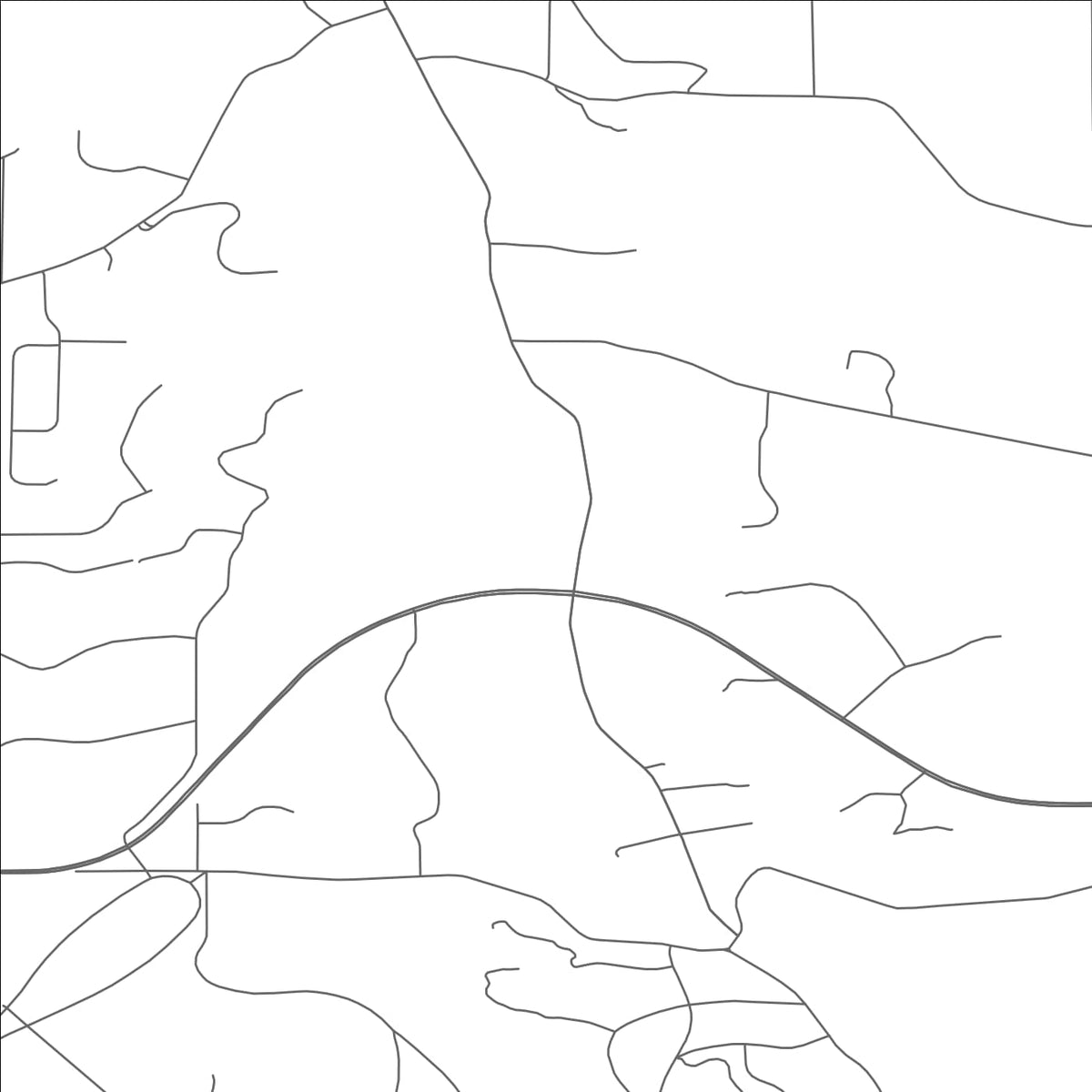 ROAD MAP OF GATES MILLS, OHIO BY MAPBAKES