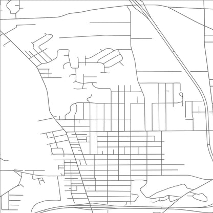ROAD MAP OF GIRARD, OHIO BY MAPBAKES