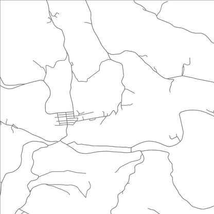 ROAD MAP OF GLENCOE, OHIO BY MAPBAKES