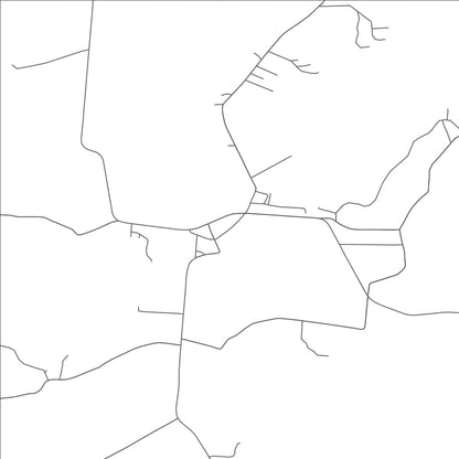 ROAD MAP OF GLENFORD, OHIO BY MAPBAKES