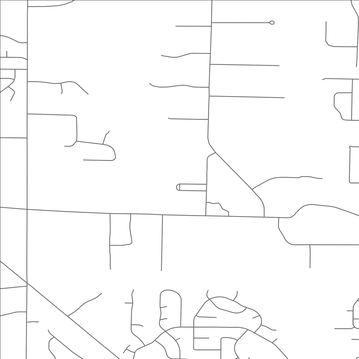 ROAD MAP OF GLENWILLOW, OHIO BY MAPBAKES