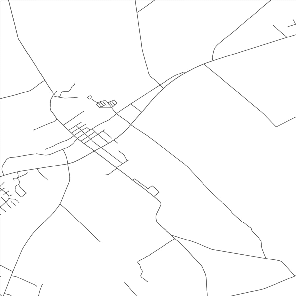ROAD MAP OF GOSHEN, OHIO BY MAPBAKES