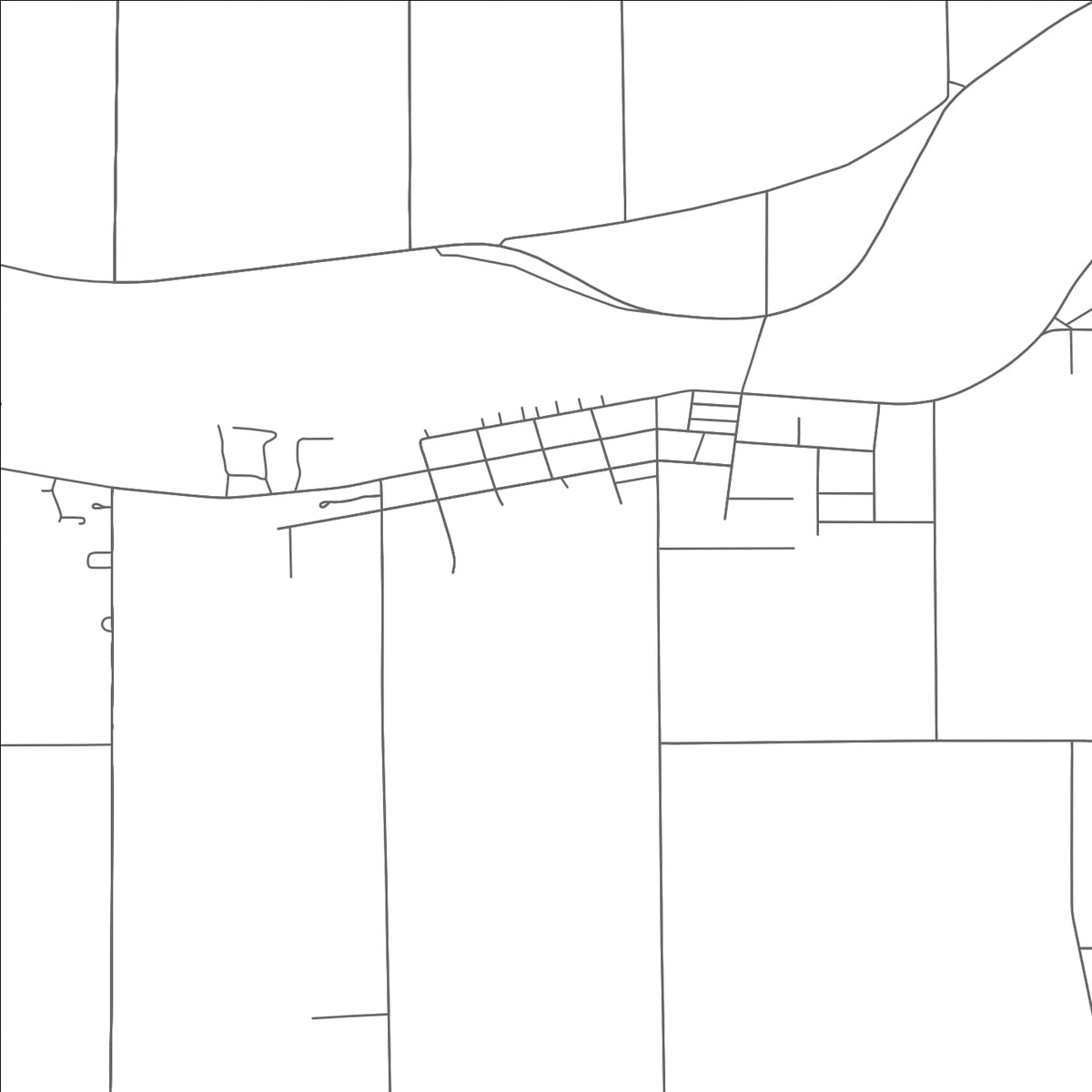 ROAD MAP OF GRAND RAPIDS, OHIO BY MAPBAKES