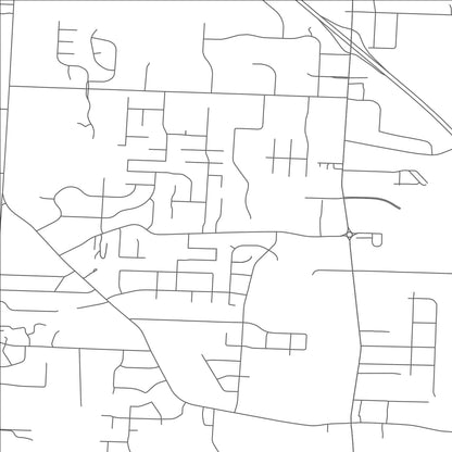 ROAD MAP OF GREEN, OHIO BY MAPBAKES