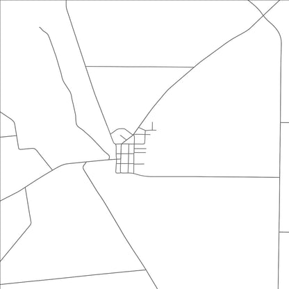 ROAD MAP OF GREEN CAMP, OHIO BY MAPBAKES