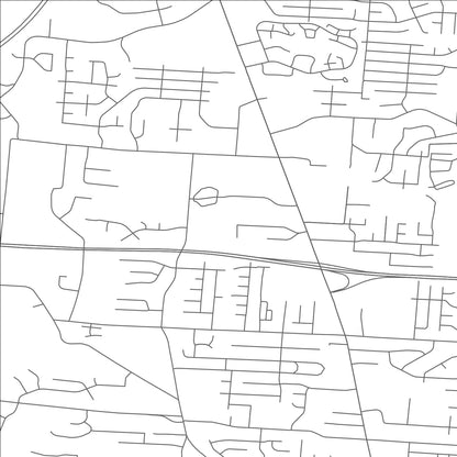 ROAD MAP OF GROESBECK, OHIO BY MAPBAKES