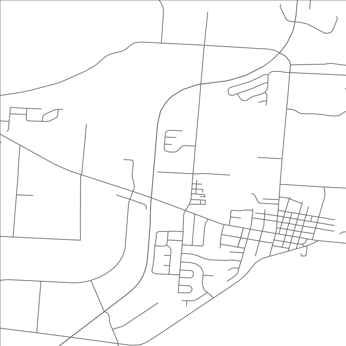 ROAD MAP OF GROVEPORT, OHIO BY MAPBAKES