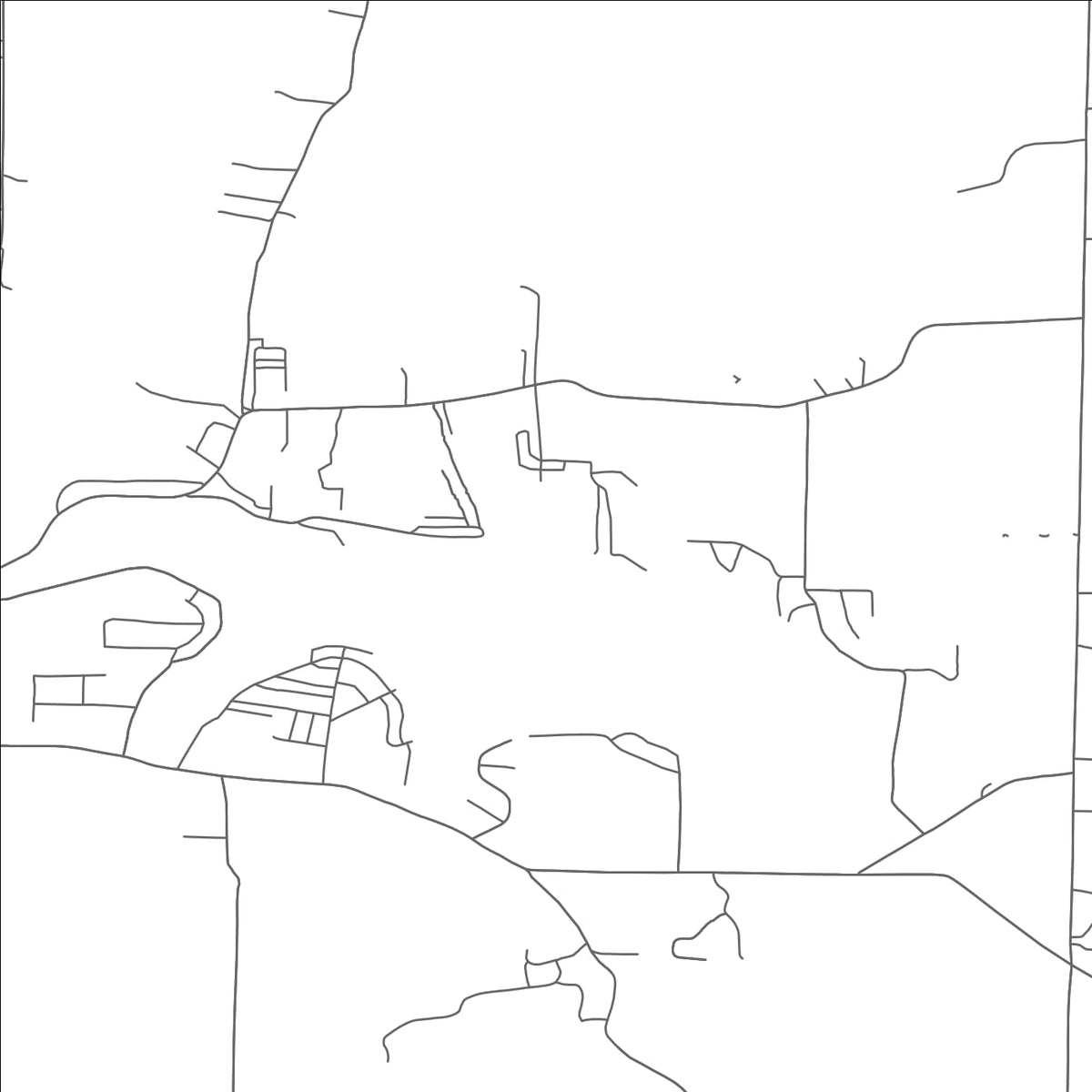 ROAD MAP OF GUILFORD LAKE, OHIO BY MAPBAKES