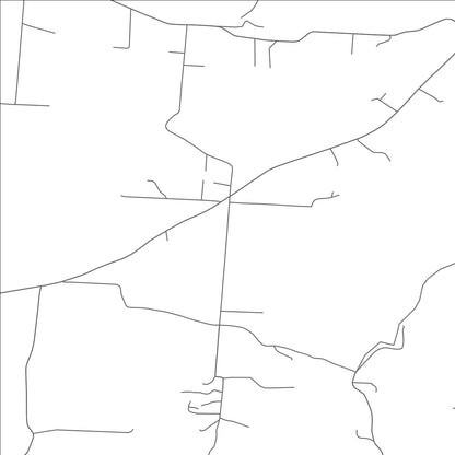 ROAD MAP OF HAMBURG, OHIO BY MAPBAKES