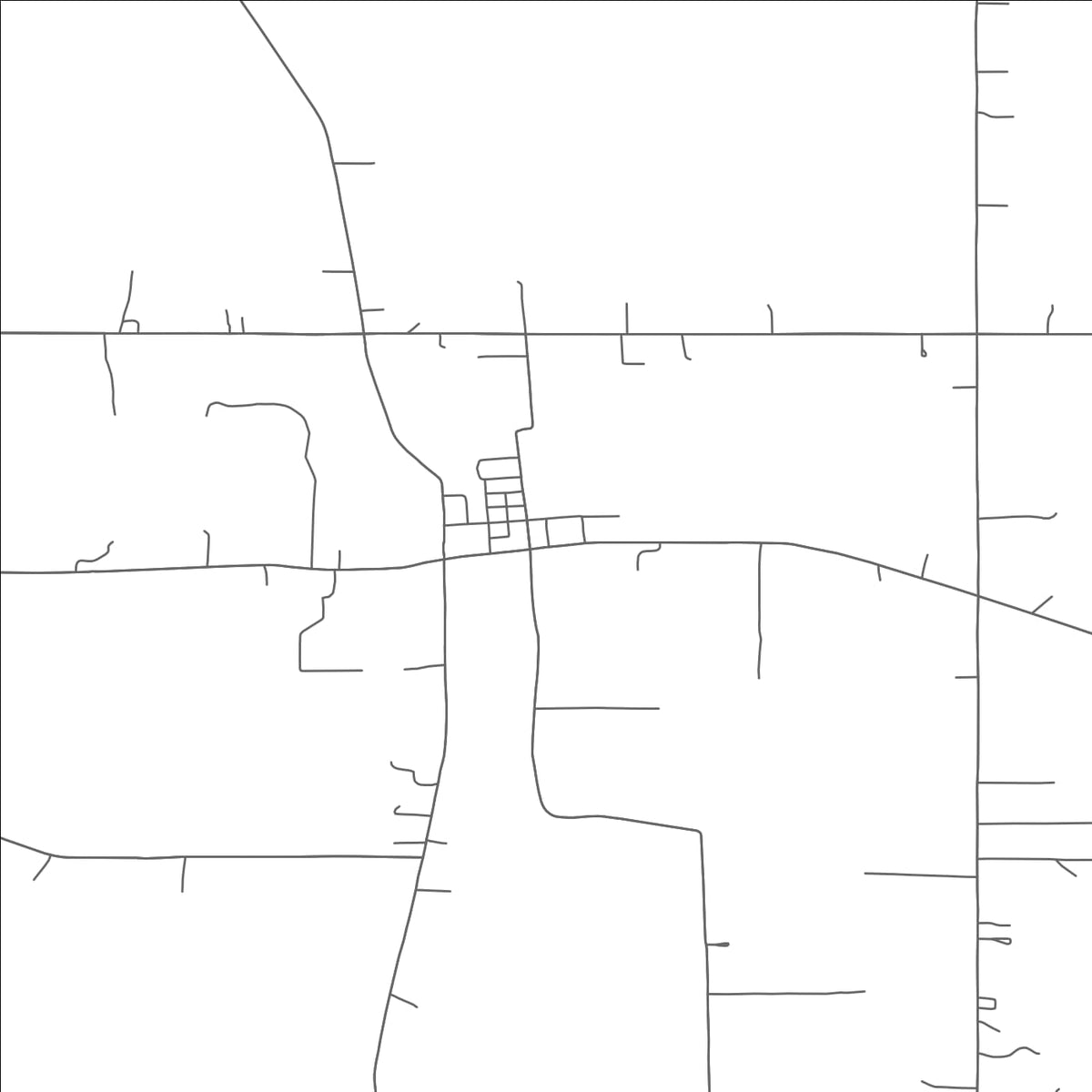 ROAD MAP OF HOMEWORTH, OHIO BY MAPBAKES