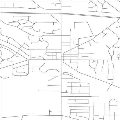 ROAD MAP OF HUDSON, OHIO BY MAPBAKES