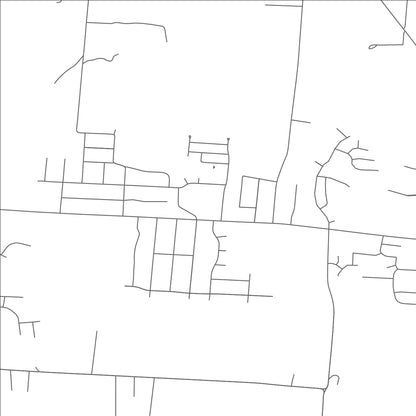 ROAD MAP OF HUNTER, OHIO BY MAPBAKES