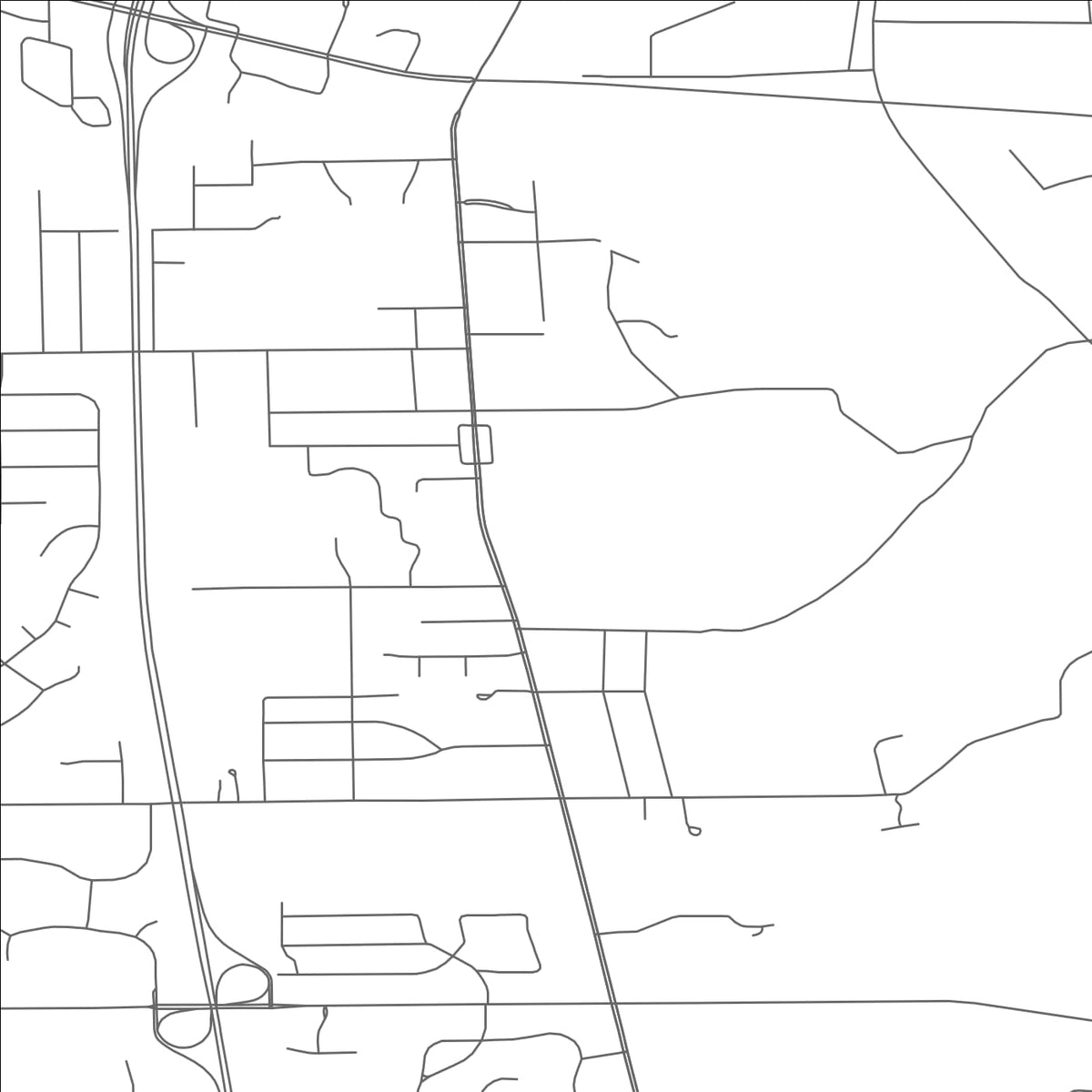 ROAD MAP OF INDEPENDENCE, OHIO BY MAPBAKES