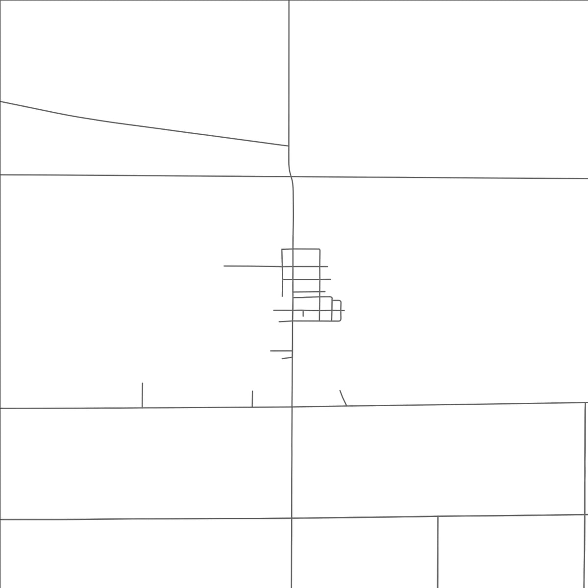 ROAD MAP OF JENERA, OHIO BY MAPBAKES