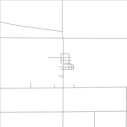 ROAD MAP OF JENERA, OHIO BY MAPBAKES