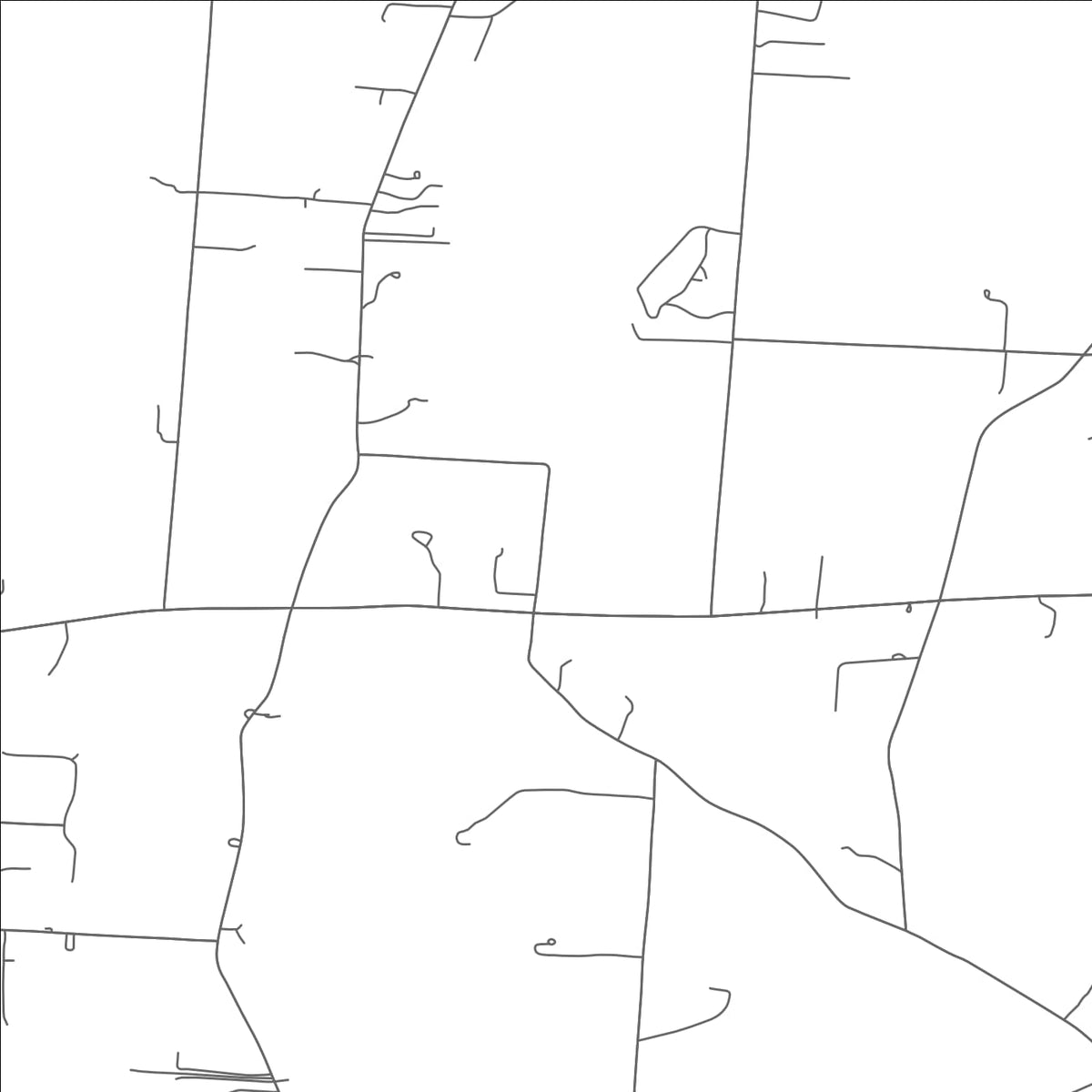ROAD MAP OF JERSEY, OHIO BY MAPBAKES