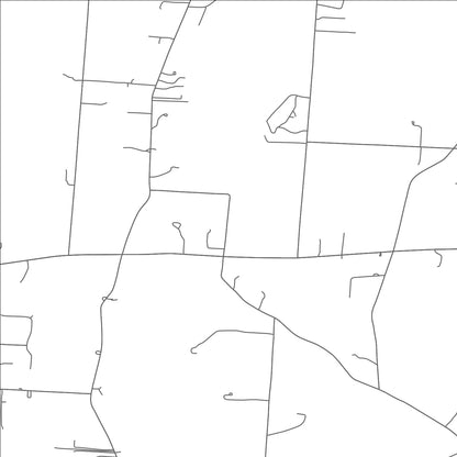 ROAD MAP OF JERSEY, OHIO BY MAPBAKES