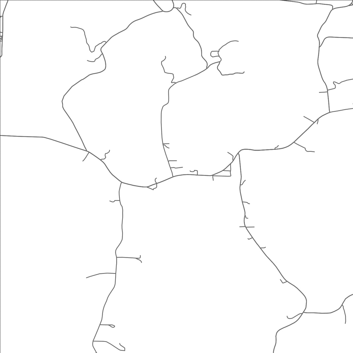 ROAD MAP OF JERUSALEM, OHIO BY MAPBAKES