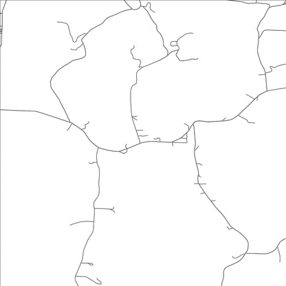 ROAD MAP OF JERUSALEM, OHIO BY MAPBAKES