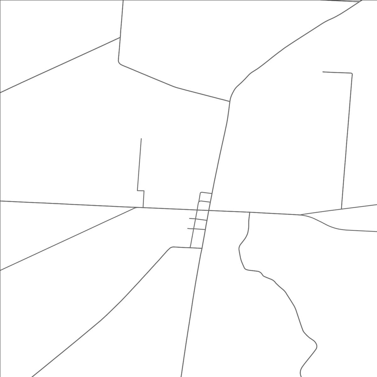ROAD MAP OF KILBOURNE, OHIO BY MAPBAKES