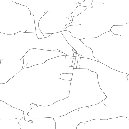 ROAD MAP OF KIMBOLTON, OHIO BY MAPBAKES
