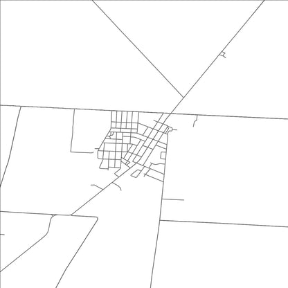 ROAD MAP OF KINGSTON, OHIO BY MAPBAKES