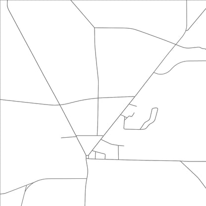 ROAD MAP OF KINSMAN CENTER, OHIO BY MAPBAKES