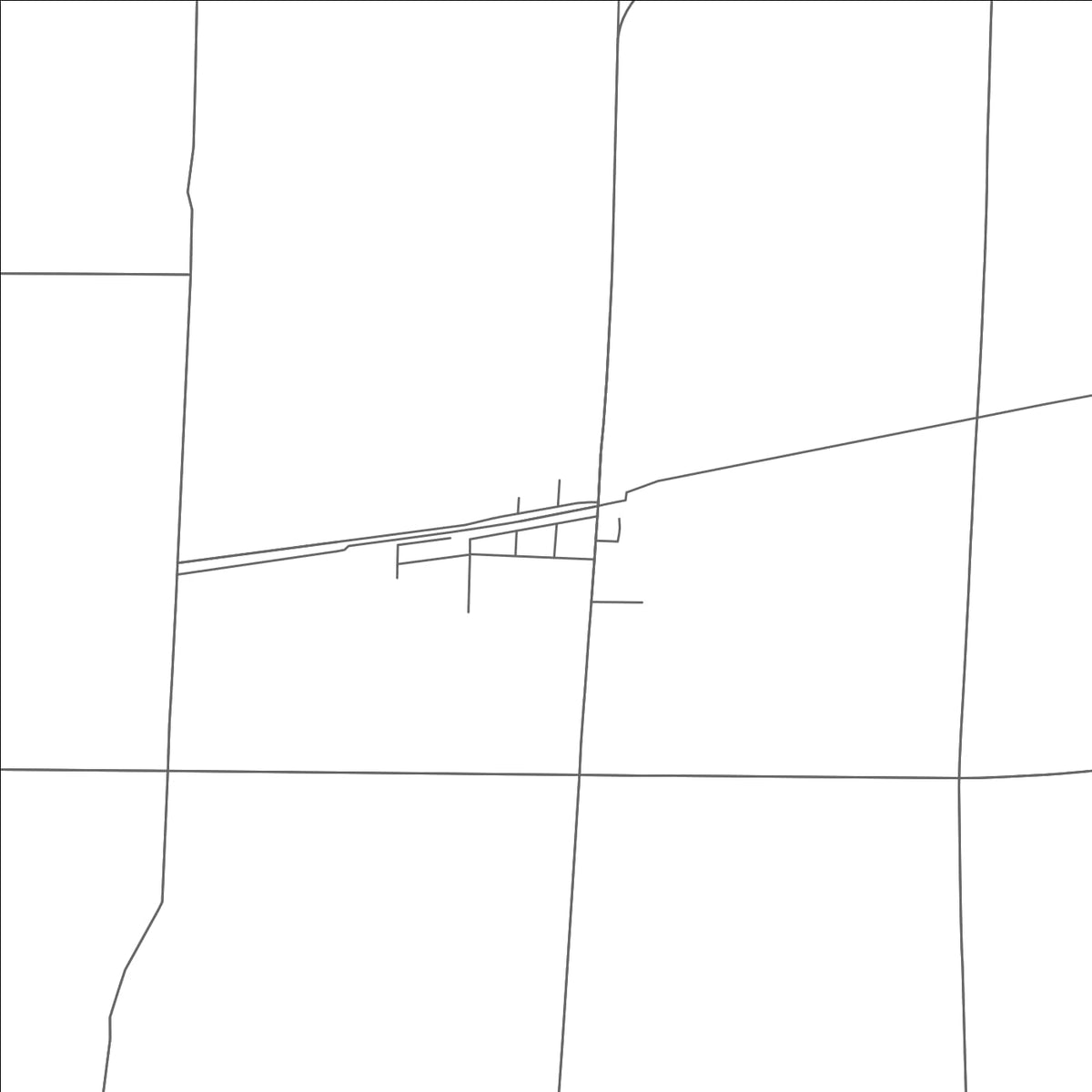 ROAD MAP OF KIPTON, OHIO BY MAPBAKES