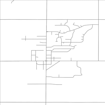ROAD MAP OF LAGRANGE, OHIO BY MAPBAKES