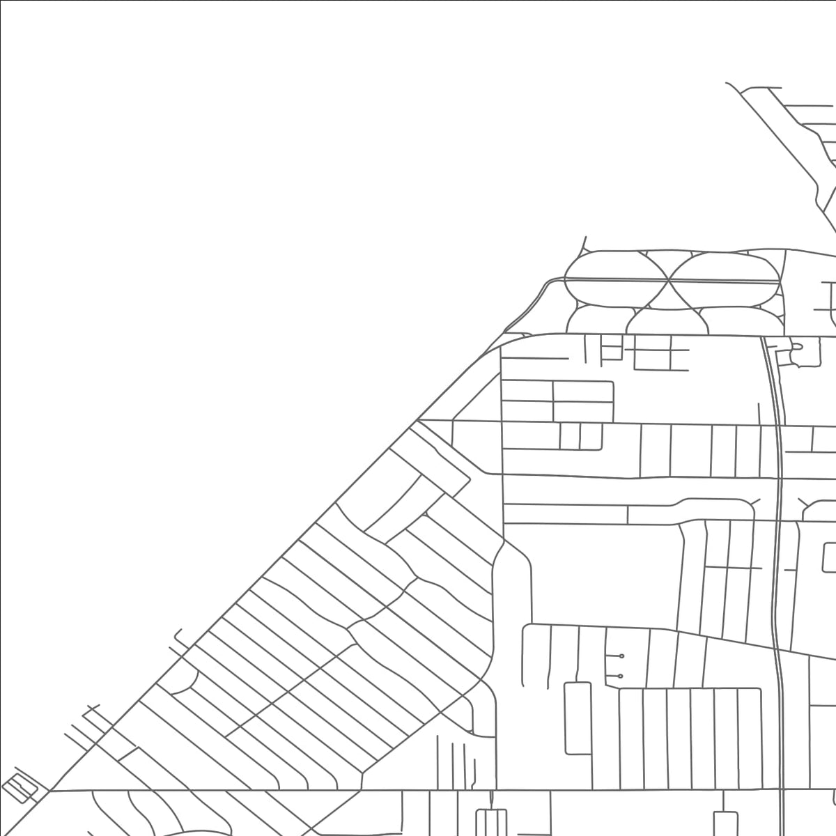 ROAD MAP OF LAKELINE, OHIO BY MAPBAKES
