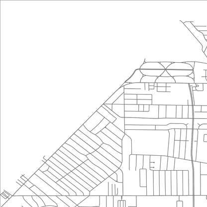 ROAD MAP OF LAKELINE, OHIO BY MAPBAKES