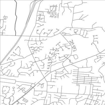 ROAD MAP OF LANDEN, OHIO BY MAPBAKES