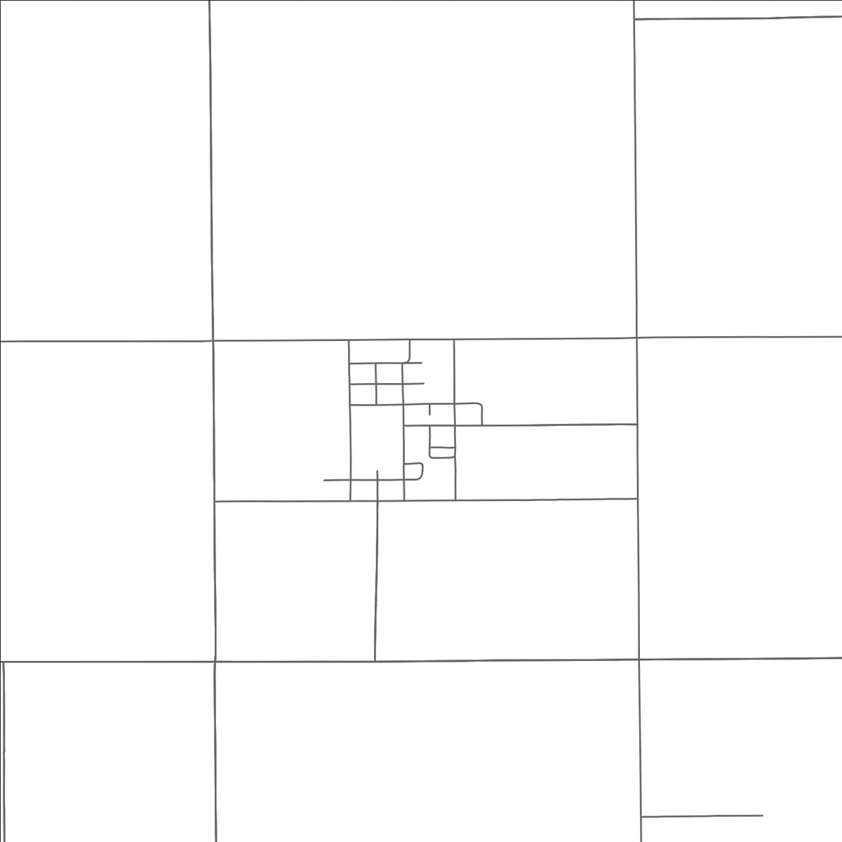 ROAD MAP OF LATTY, OHIO BY MAPBAKES