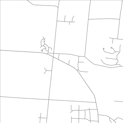 ROAD MAP OF LAWRENCEVILLE, OHIO BY MAPBAKES