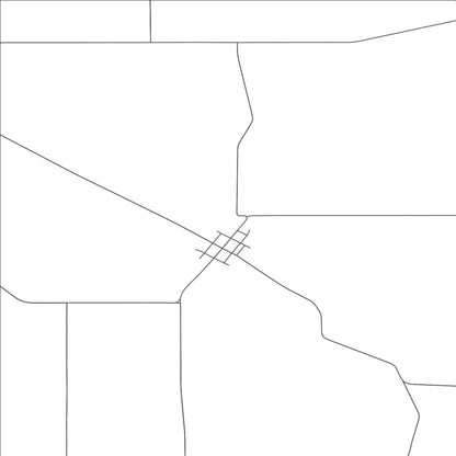 ROAD MAP OF LEWISTOWN, OHIO BY MAPBAKES