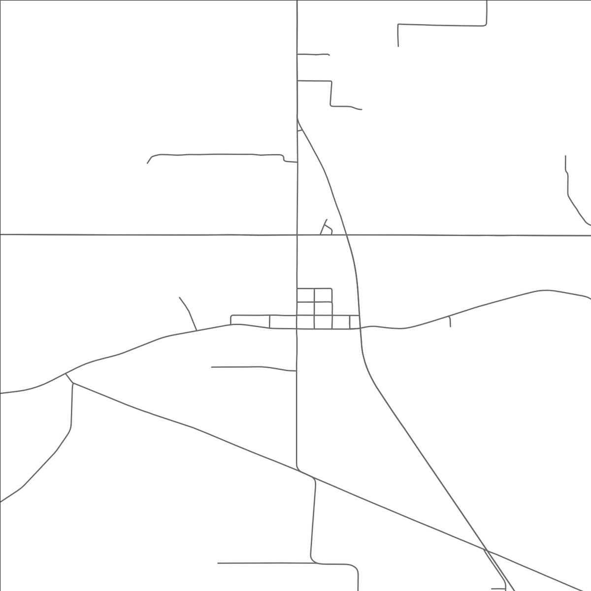ROAD MAP OF LIMAVILLE, OHIO BY MAPBAKES