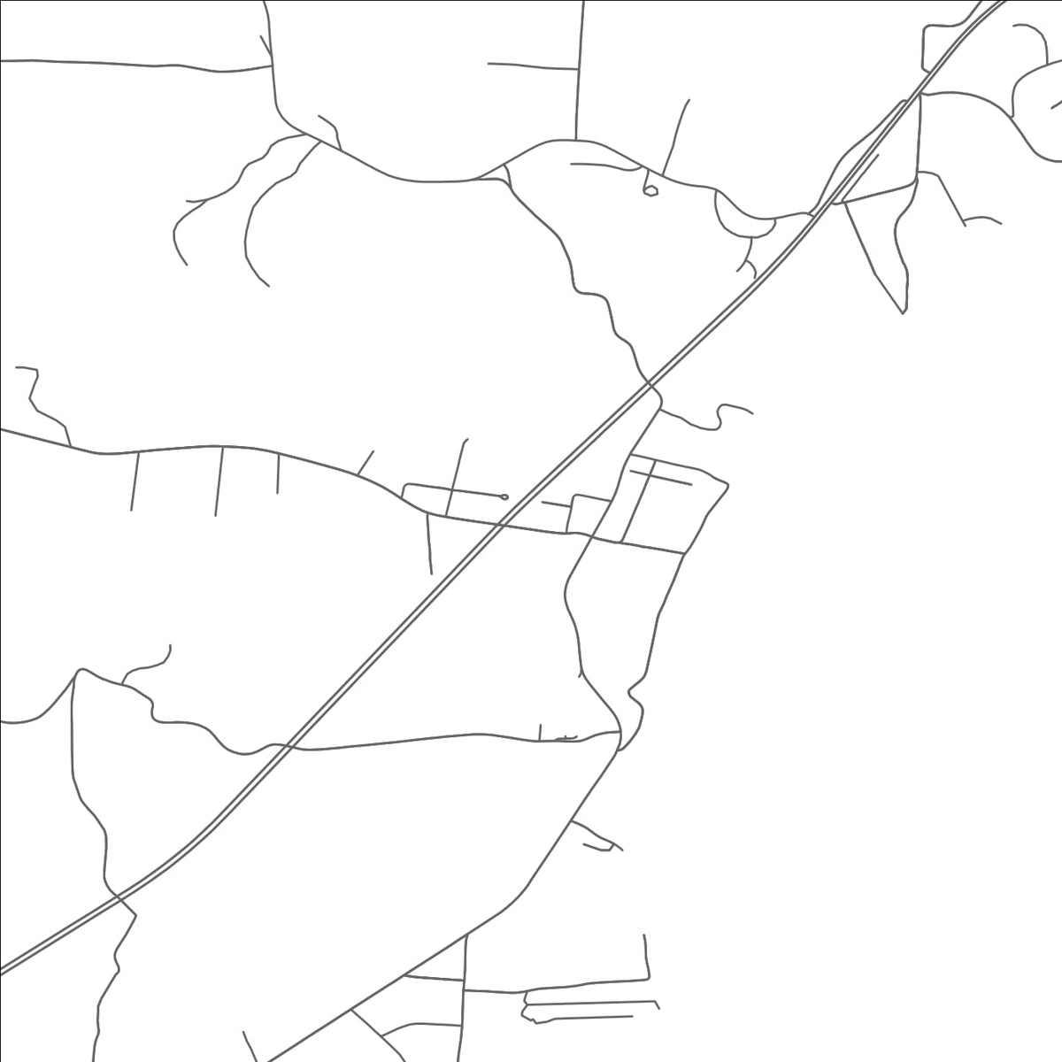 ROAD MAP OF LITTLE HOCKING, OHIO BY MAPBAKES