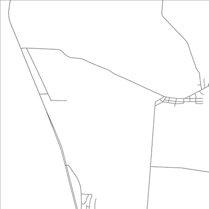 ROAD MAP OF LOCKBOURNE, OHIO BY MAPBAKES